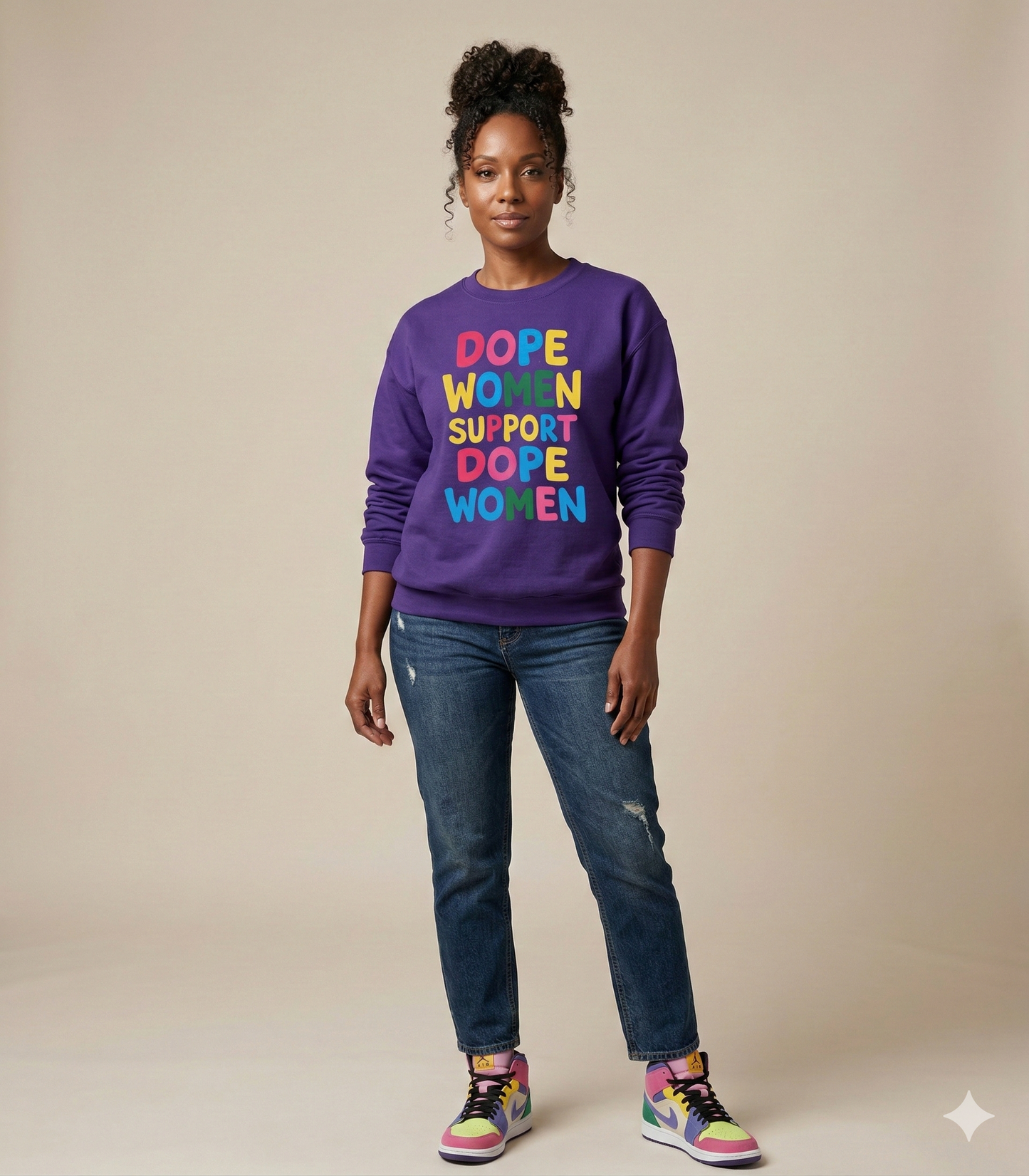 Dope Women Support Dope Women Crewneck