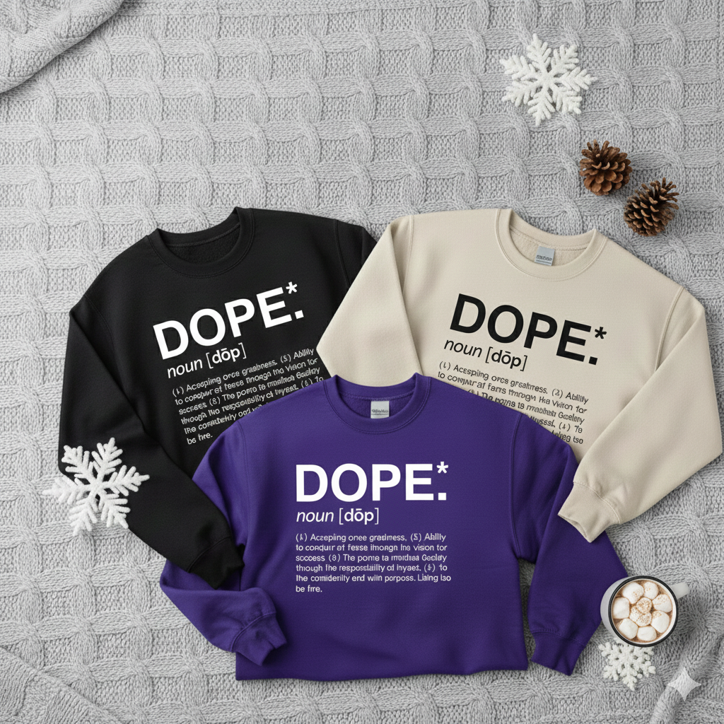 Dope Crewneck Bundle (Winter Trio)