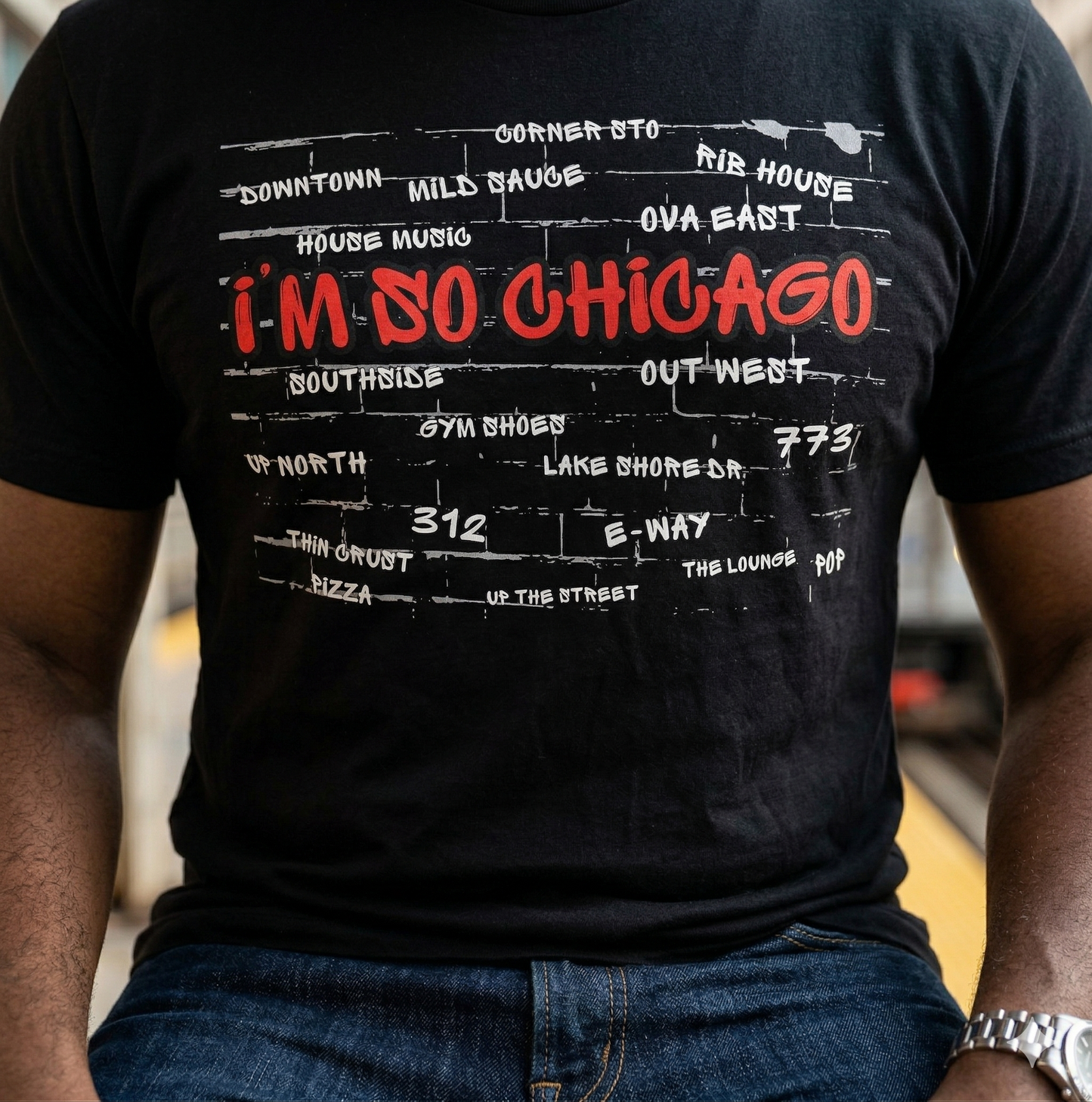 I'm So Chicago -Windy City Bricks T-Shirt
