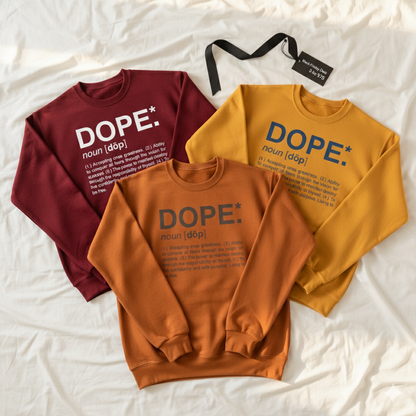 Dope Crewneck Bundle (Autumn Trio)