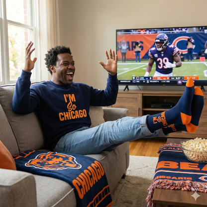 I'm So Chicago Socks (Bears Editon)