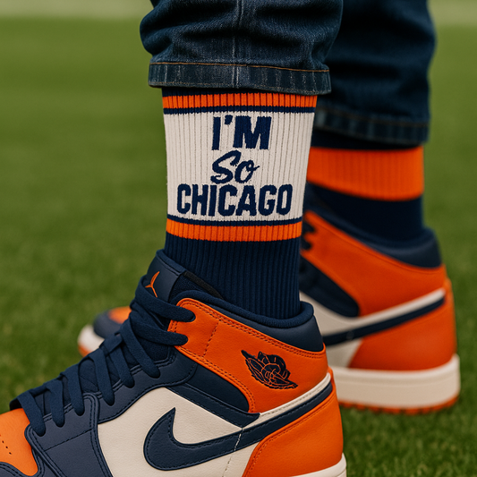 I'm So Chicago Socks (Bears Editon)
