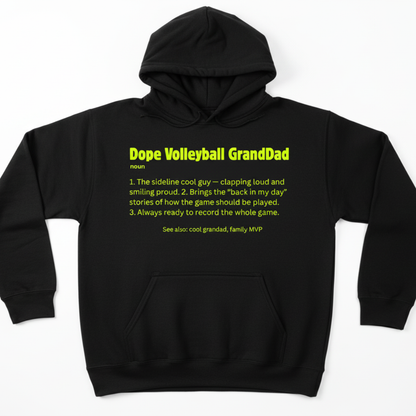 Dope VolleyBall Grandad (Hoodie)