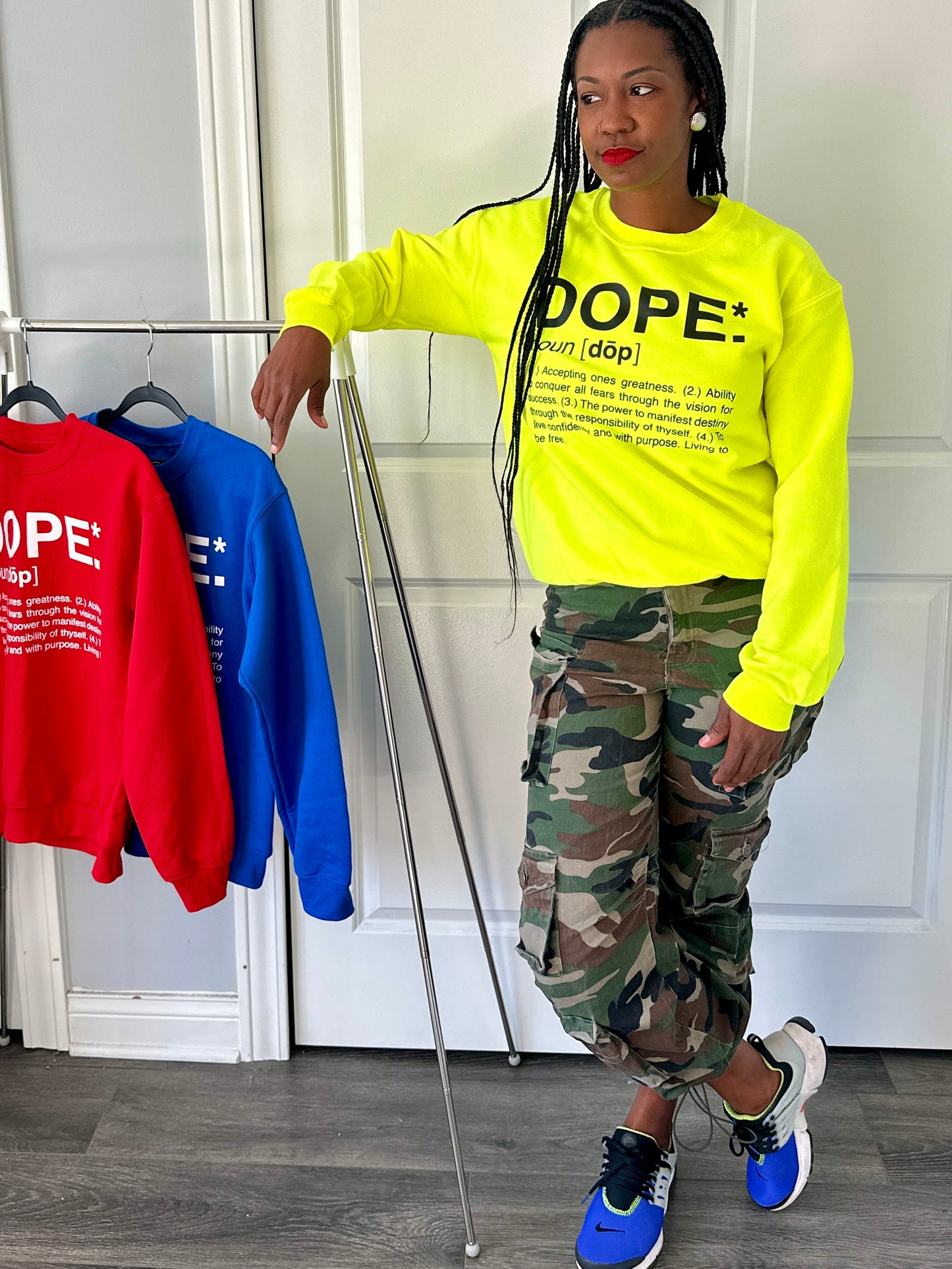 Dope Crewneck -Highlighter