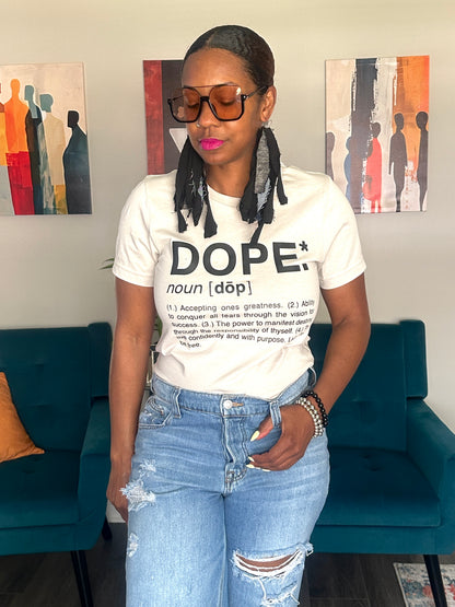 Dope T-Shirt (Cream)