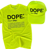 Highlighter Tee/Highlighter Hat / 4XL