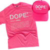 Neon Pink Tee/Neon Hat / 4XL