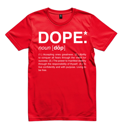 Dope T-Shirt (Red/White)