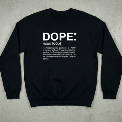 Dope Crewneck (Black)