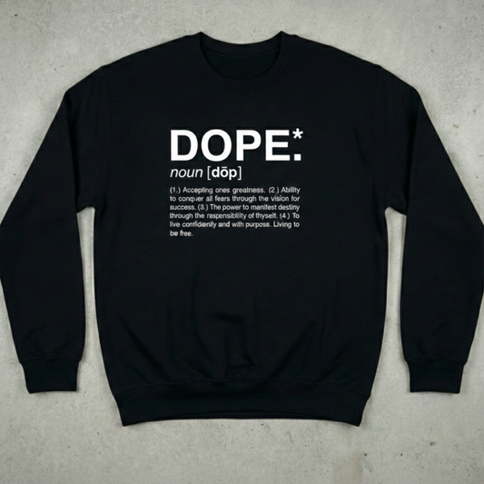 Dope Crewneck (Black)
