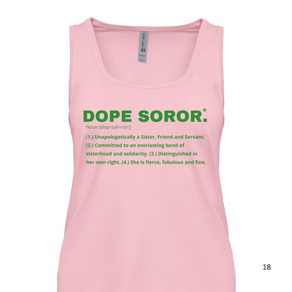 Dope Soror Tank