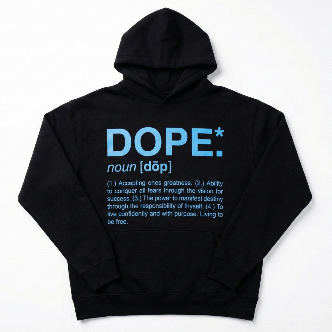 Dope Hoodie (Black Ice)