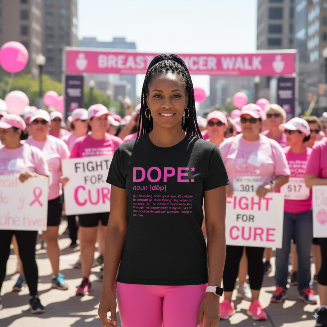 Dope Tee (Breast Cancer Awareness)