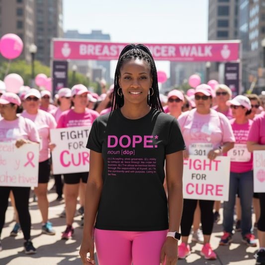 Dope Tee (Breast Cancer Awareness)