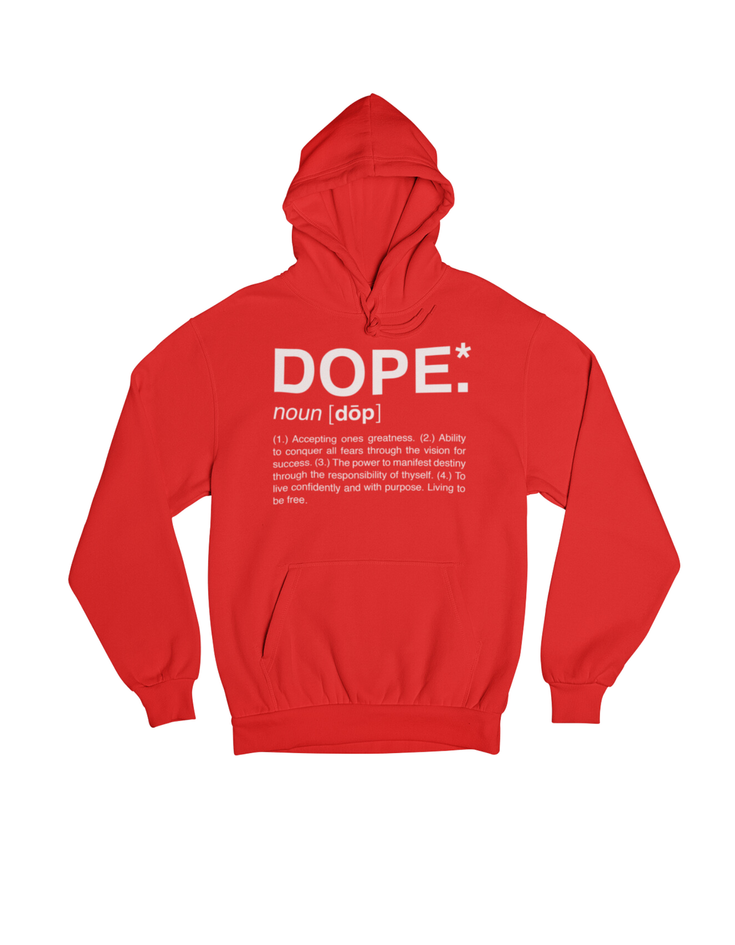 Dope Hoodie (Red Candy Cane)