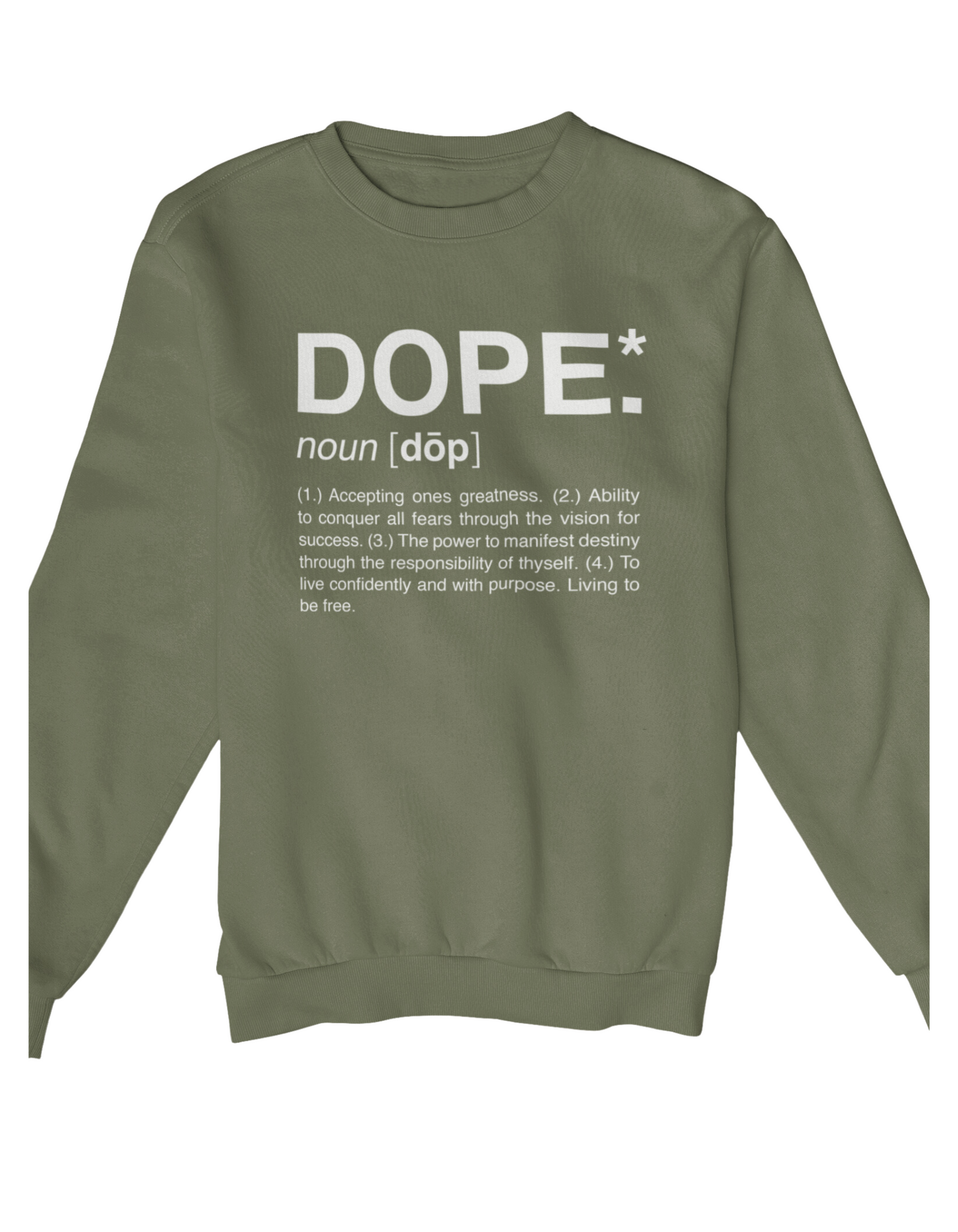 Dope Crewneck (Olive)