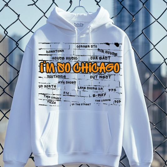 I'm So Chicago Hoodie(Windy City Bricks)
