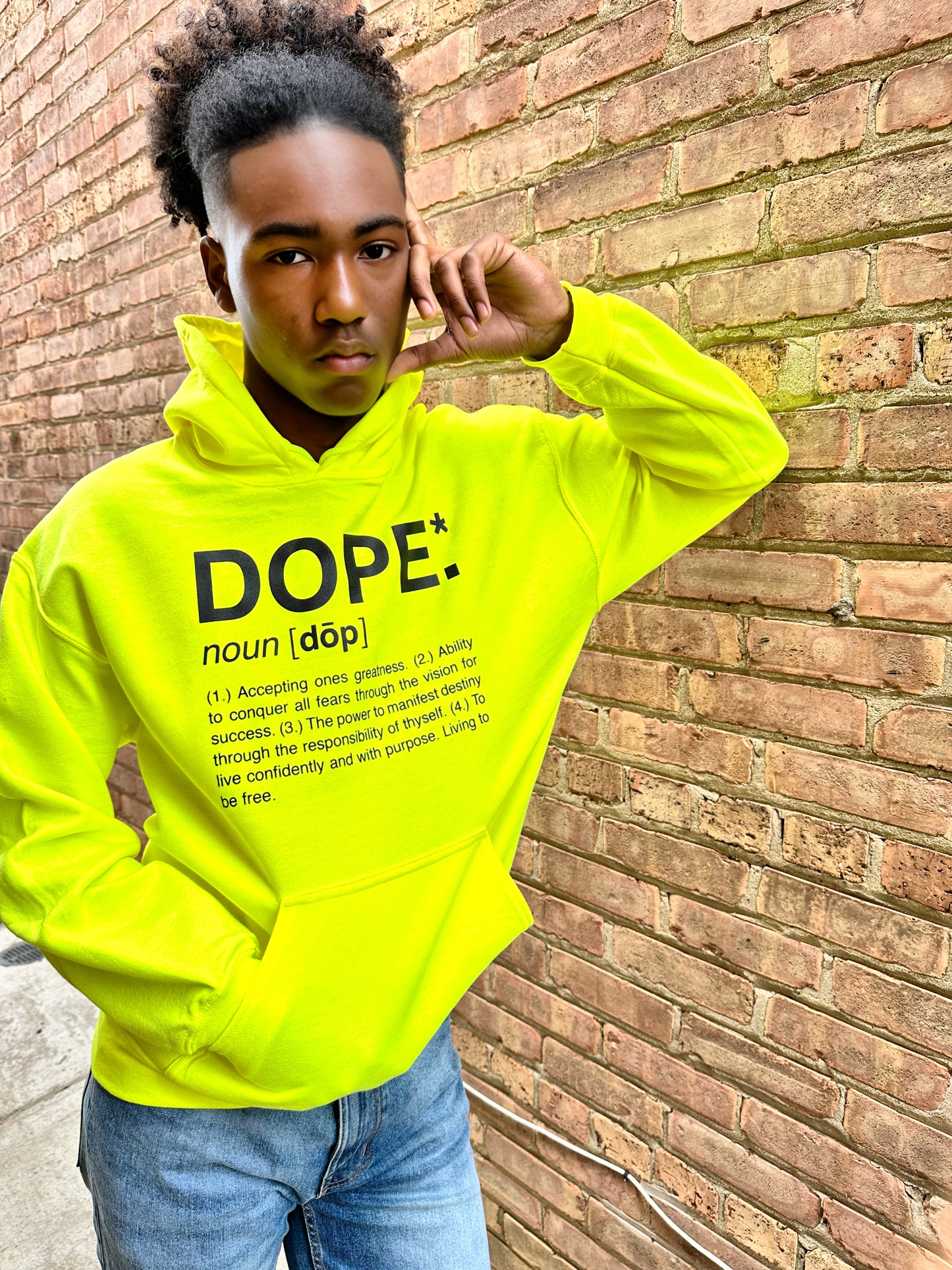 Dope Hoodie (Highlighter)