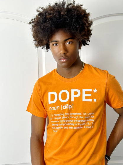 Dope T-Shirt - Ice Cream (Orange Sherbet)