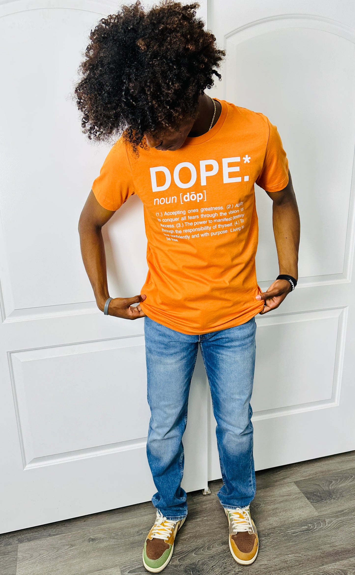 Dope T-Shirt - Ice Cream (Orange Sherbet)